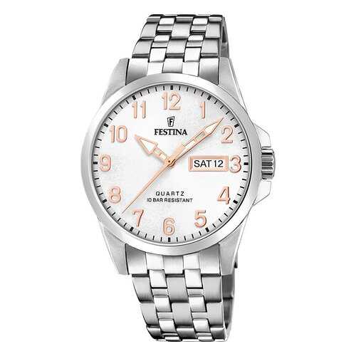 Наручные часы кварцевые мужские Festina F20357 в Страдивариус