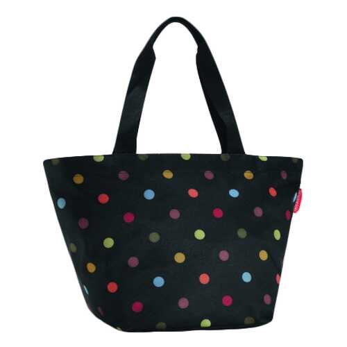 Сумка женская Reisenthel Shopper M dots черная в Страдивариус