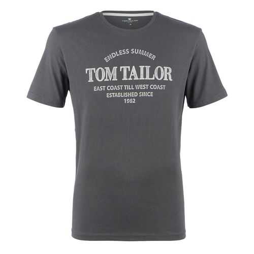 Футболка мужская TOM TAILOR 1021171-10899 серая XXXL в Страдивариус