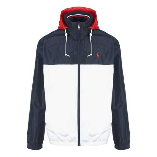 Ветровка мужская Polo Ralph Lauren 710777218001 белая XXL в Страдивариус