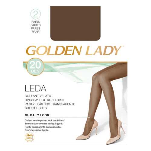 Колготки Golden Lady LEDA 20, visone gld, 2/S в Страдивариус