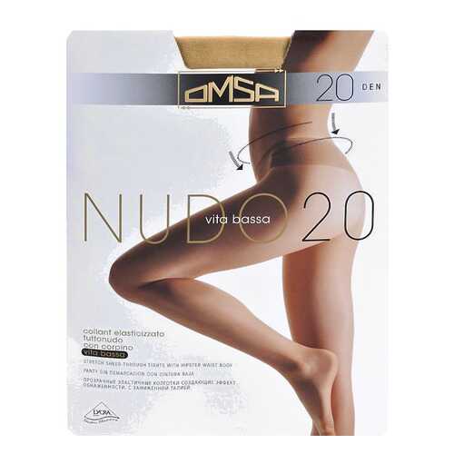 Колготки Omsa NUDO 20 VITA BASSA / Beige-Naturel (Телесный) / 2 (S) в Страдивариус