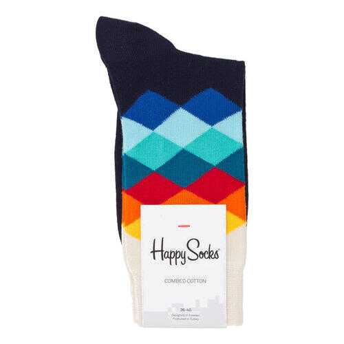 Носки женские Happy Socks FD01 105 разноцветные 41-46 EU в Страдивариус