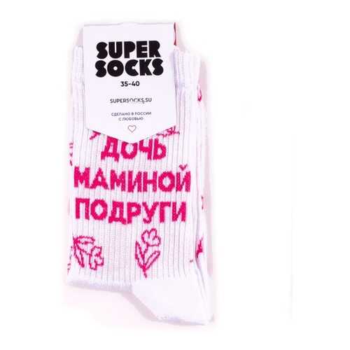 Носки женские Super Socks Doch белые 36-40 в Страдивариус