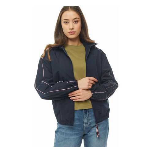 Ветровка женская Tommy Hilfiger WW0WW26561 DW5 синяя XS в Страдивариус