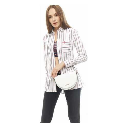 Рубашка женская Tommy Hilfiger WW0WW26587 0K5 белая 34 US в Страдивариус